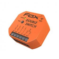 INTERRUPTEUR DOUBLE LED Wi-Fi à deux canaux 230V FOX F&amp;F relais