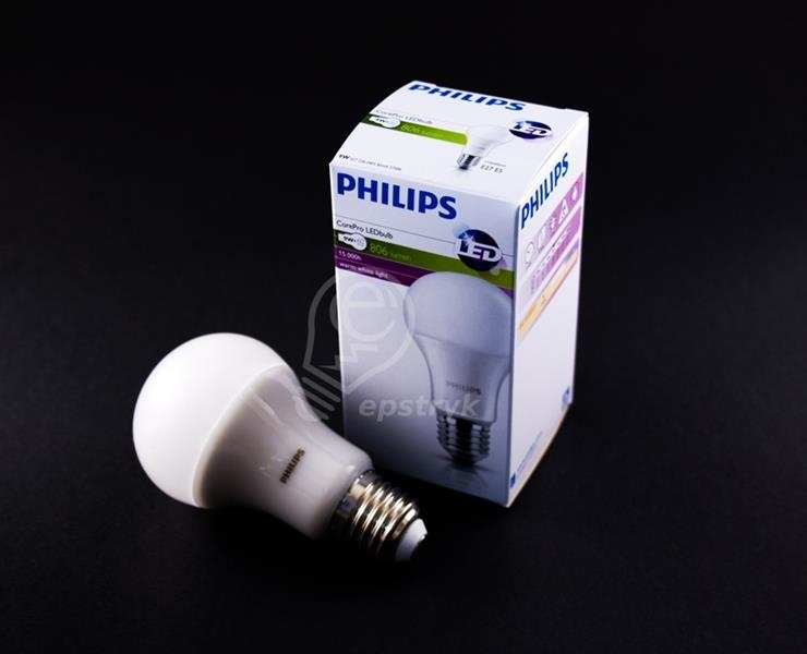 Ampoule LED Philips E27 8W 2700K blanc chaud 8718696577554
