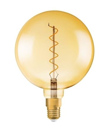 Ampoule LED VINTAGE EDITION 1906 GLOBE GOLD 28 5W 2000K E27 Osram